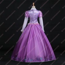 画像2: 高品質 実物撮影 ラプンツェル Rapunzel Tangled 塔の上のラプンツェル ハロウィン お姫様 風 コスプレ衣装 コスチューム オーダーメイド (2)