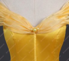 画像6: 高品質 実物撮影 ベル 美女と野獣 プリンセス ドレス ハロウィン お姫様 風 コスプレ衣装 コスチューム オーダーメイド (6)