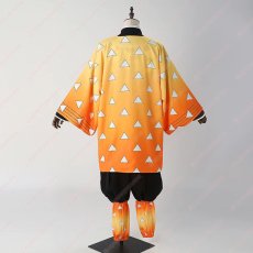 画像3: 高品質 実物撮影 鬼滅の刃 我妻善逸 風  コスプレ衣装 コスチューム (3)