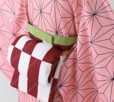 画像4: 高品質 実物撮影  竈門禰豆子 鬼滅の刃  風  コスプレ衣装 コスチューム (4)