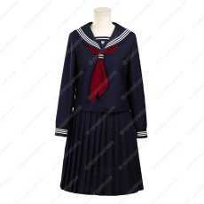 画像1: 高品質 実物撮影  深水雛子 サイレントヒルf   SILENT HILL f  風 コスプレ衣装 コスチューム (1)