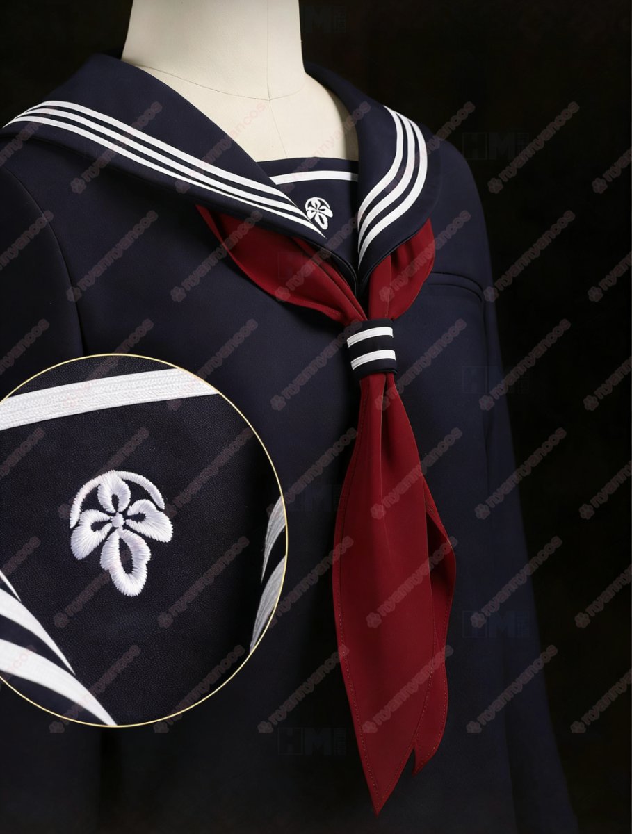 画像3: 高品質 実物撮影  深水雛子 サイレントヒルf   SILENT HILL f  風 コスプレ衣装 コスチューム (3)