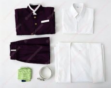 画像8: 高品質 実物撮影 甘露寺蜜璃    鬼滅の刃   風  コスプレ衣装 コスチューム (8)