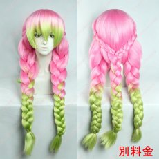 画像9: 高品質 実物撮影 甘露寺蜜璃    鬼滅の刃   風  コスプレ衣装 コスチューム (9)