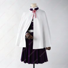 画像1: 高品質 実物撮影  栗花落カナヲ 鬼滅の刃  風  コスプレ衣装 コスチューム (1)