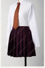 画像4: 高品質 実物撮影  赤松楓 制服  ニューダンガンロンパV3 みんなのコロシアイ新学期 風 コスプレ衣装 コスチューム (4)