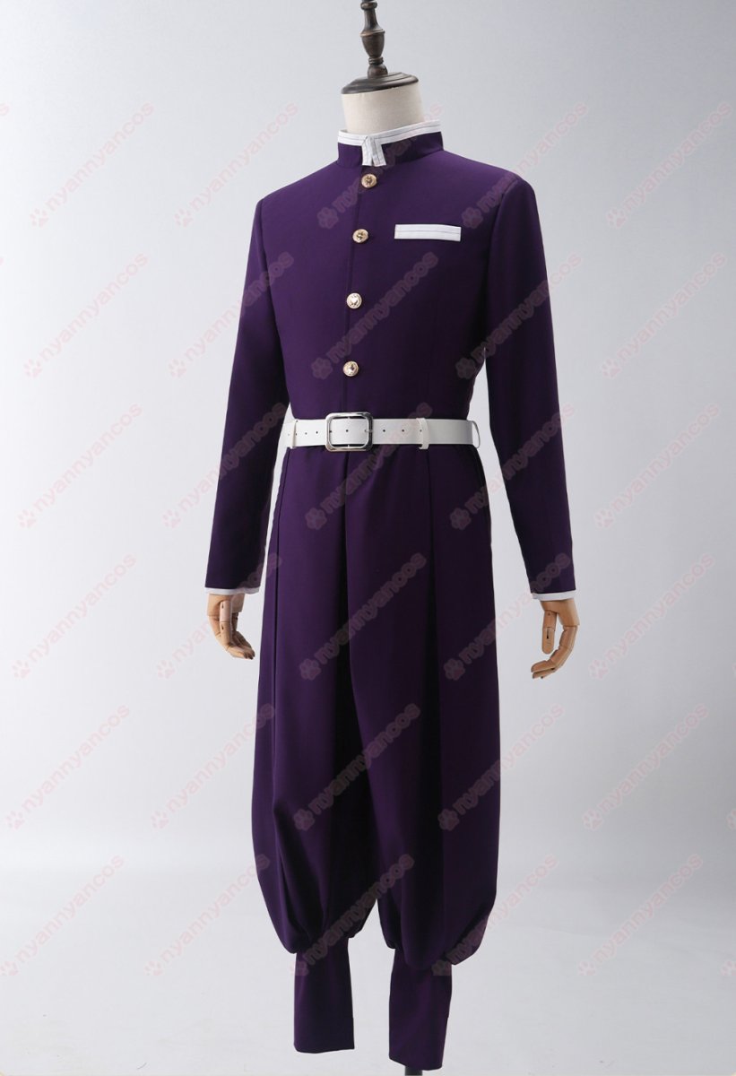 画像3: 高品質 実物撮影  胡蝶しのぶ 鬼滅の刃  風  コスプレ衣装 コスチューム (3)