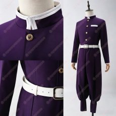 画像4: 高品質 実物撮影  胡蝶しのぶ 鬼滅の刃  風  コスプレ衣装 コスチューム (4)