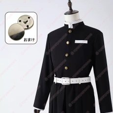 画像3: 高品質 実物撮影  鬼殺隊　隊服　制服 冨岡義勇 竈門炭治郎 我妻善逸 伊黒小芭内 煉獄杏寿郎 鬼滅の刃  刺繍Ver    風  コスプレ衣装 コスチューム (3)
