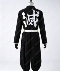 画像5: 高品質 実物撮影  鬼殺隊　隊服　制服 冨岡義勇 竈門炭治郎 我妻善逸 伊黒小芭内 煉獄杏寿郎 鬼滅の刃  刺繍Ver    風  コスプレ衣装 コスチューム (5)