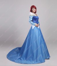 画像3: 高品質 実物撮影 オーロラ姫 眠り姫 プリンセス ドレス 眠れる森の美女  ハロウィン お姫様 風 コスプレ衣装 コスチューム オーダーメイド (3)