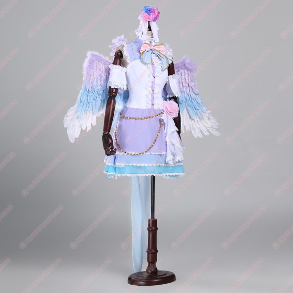 桜の恋 羽付き ラブライブ 南ことり ホワイトデー編 覚醒後 コスプレ 衣装 高品質 実物撮影 南ことり ホワイトデー編 LoveLive! ラブライブ