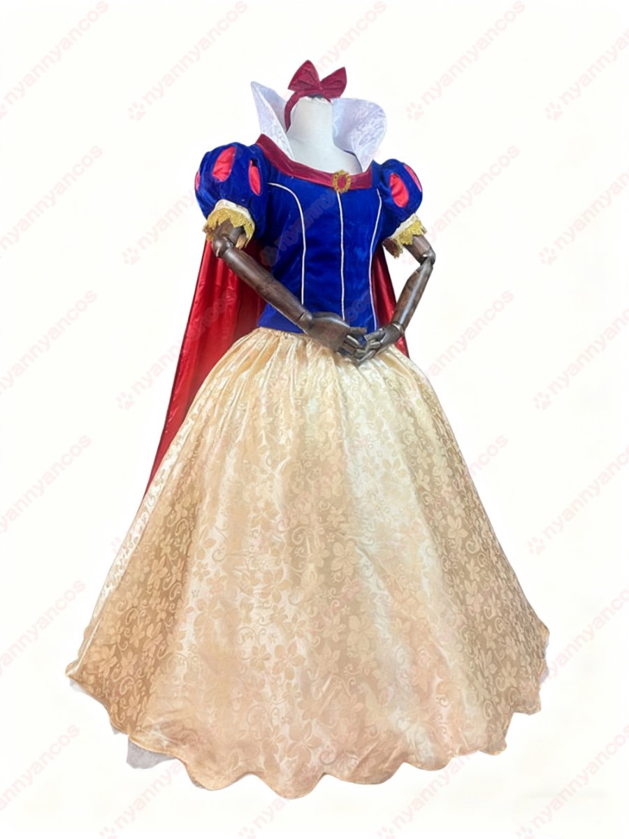 画像2: 高品質 実物撮影 白雪姫  プリンセス ドレス  ハロウィン お姫様 風 コスプレ衣装 コスチューム オーダーメイド (2)