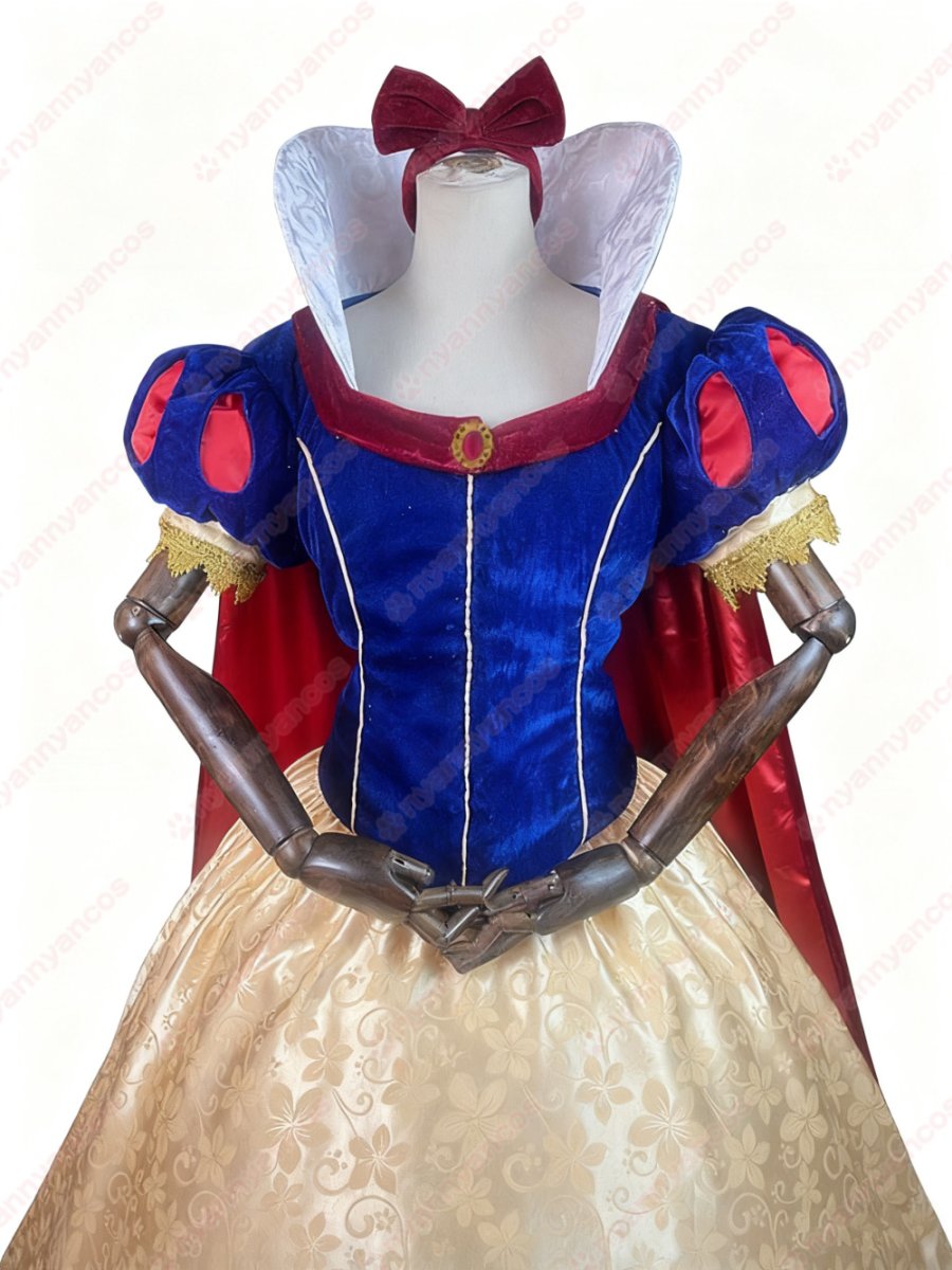 画像3: 高品質 実物撮影 白雪姫  プリンセス ドレス  ハロウィン お姫様 風 コスプレ衣装 コスチューム オーダーメイド (3)