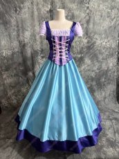 画像7: 高品質 実物撮影 ラプンツェル Rapunzel Tangled 塔の上のラプンツェル ハロウィン お姫様 風 コスプレ衣装 コスチューム オーダーメイド (7)