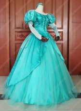 画像2: 高品質 実物撮影 アリエル  Ariel リトル・マーメイド プリンセス ドレス 人魚姫 風 コスプレ衣装 コスチューム オーダーメイド (2)