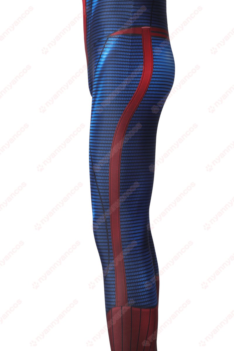 画像9: 高品質 実物撮影 ピーター・パーカー アメイジング・スパイダーマン Spider-Man  全身タイツ 風 コスプレ衣装  コスチューム (9)