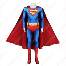 画像1: 高品質 実物撮影  子供Ver Superman スーパーマン クラーク・ケント 1978映画 全身タイツ 風 コスチューム コスプレ衣装 (1)