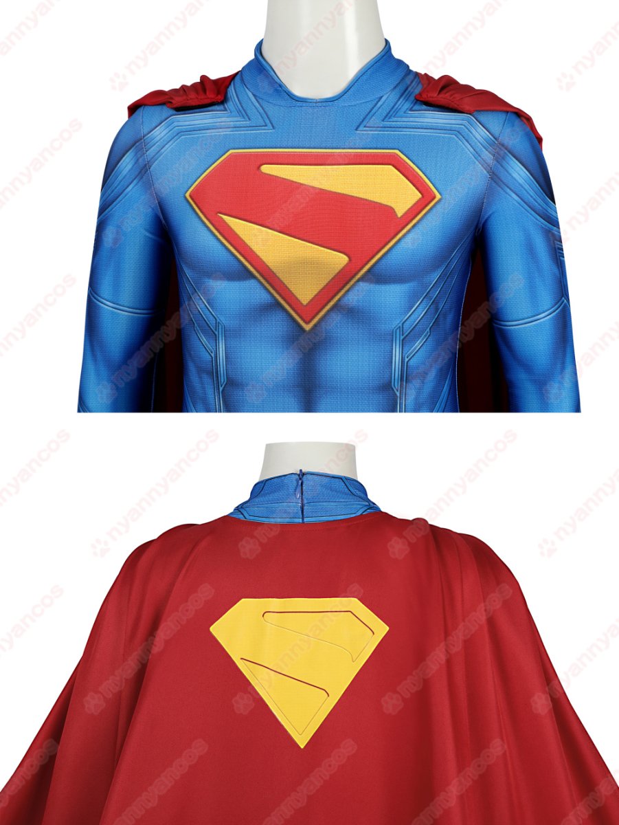 画像11: 高品質 実物撮影  子供Ver Superman 2025映画 スーパーマン：レガシー クラーク・ケント 風 コスチューム コスプレ衣装 (11)