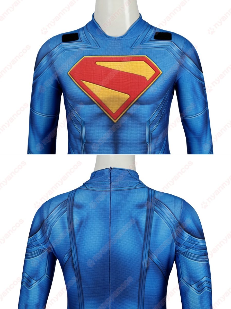 画像13: 高品質 実物撮影  子供Ver Superman 2025映画 スーパーマン：レガシー クラーク・ケント 風 コスチューム コスプレ衣装 (13)