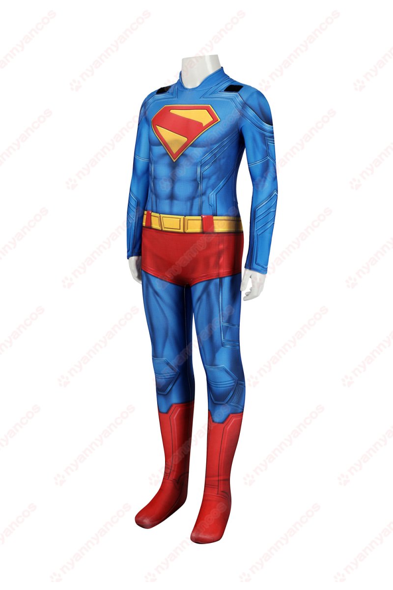 画像7: 高品質 実物撮影  子供Ver Superman 2025映画 スーパーマン：レガシー クラーク・ケント 風 コスチューム コスプレ衣装 (7)