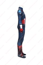 画像3: 高品質 実物撮影 サム・ウィルソン キャプテン・アメリカ：ブレイブ・ニュー・ワールド  子供向 全身タイツ 風 コスプレ衣装 コスチューム (3)