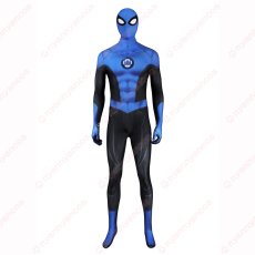 画像1: 高品質 実物撮影 ピーター・パーカー スパイダーマン 2 Spider-Man 2  全身タイツ 風 コスプレ衣装  コスチューム (1)