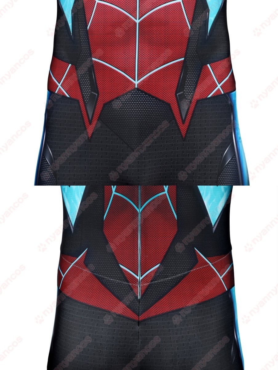 画像12: 高品質 実物撮影 マイルズ マイルス・モラレス スパイダーマン 2 Spider-Man 2  全身タイツ 風 コスプレ衣装  コスチューム (12)