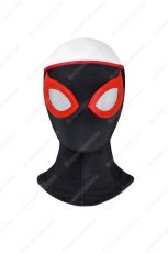 画像15: 高品質 実物撮影 マイルス・モラレス スパイダーマン 2 Spider-Man 2  全身タイツ 風 コスプレ衣装  コスチューム (15)