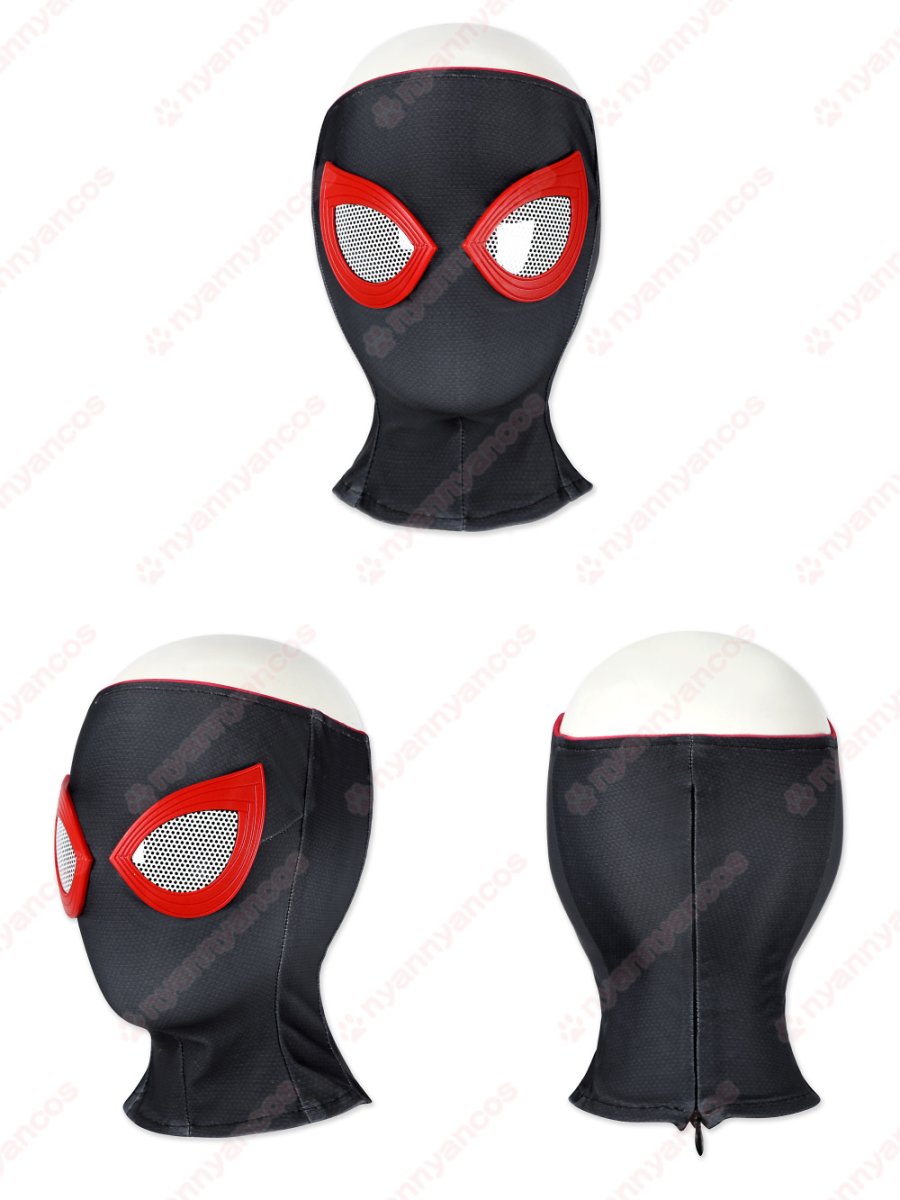画像7: 高品質 実物撮影 子供Ver マイルズ・モラレス スパイダーマン 2 Spider-Man 2  全身タイツ 風 コスプレ衣装  コスチューム (7)