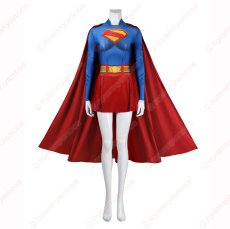 画像1: 高品質 実物撮影 スーパーガール Supergirl  2025映画 スーパーマン：レガシー  全身タイツ 風  コスチューム コスプレ衣装 (1)