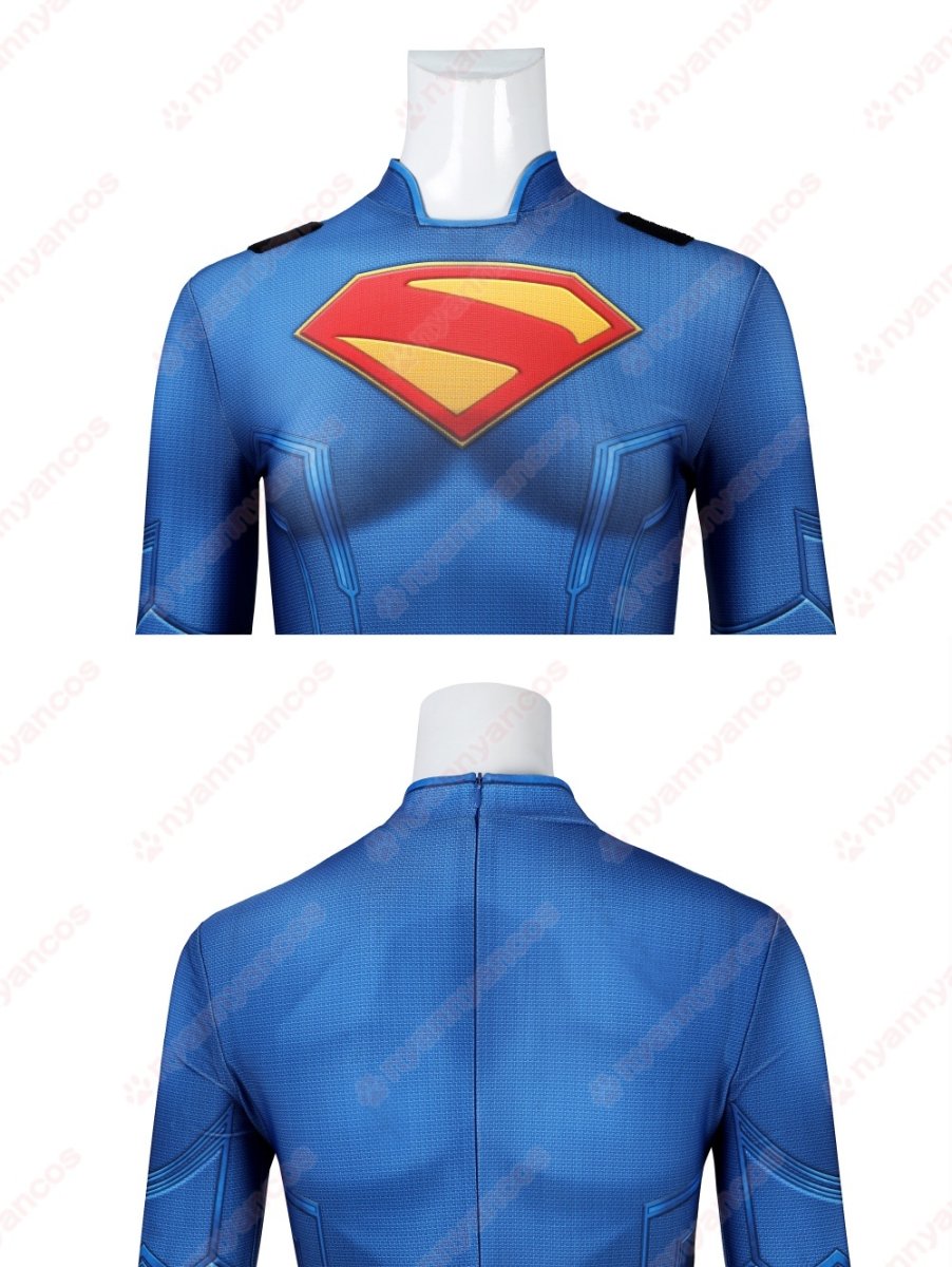 画像10: 高品質 実物撮影 スーパーガール Supergirl  2025映画 スーパーマン：レガシー  全身タイツ 風  コスチューム コスプレ衣装 (10)