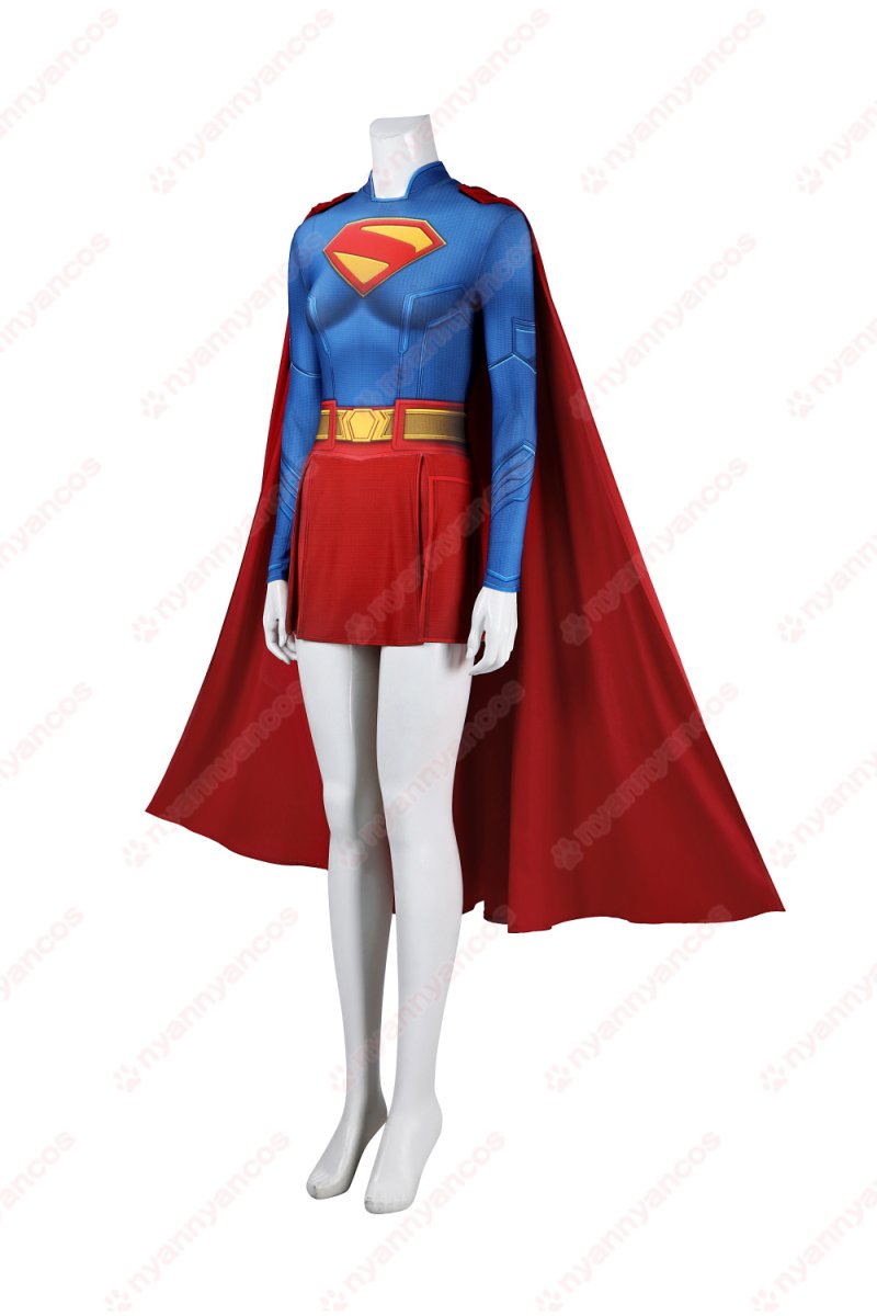 画像2: 高品質 実物撮影 スーパーガール Supergirl  2025映画 スーパーマン：レガシー  全身タイツ 風  コスチューム コスプレ衣装 (2)