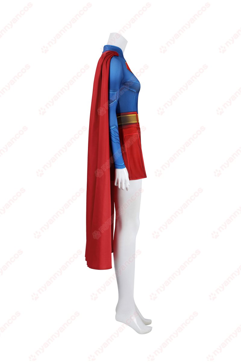 画像3: 高品質 実物撮影 スーパーガール Supergirl  2025映画 スーパーマン：レガシー  全身タイツ 風  コスチューム コスプレ衣装 (3)