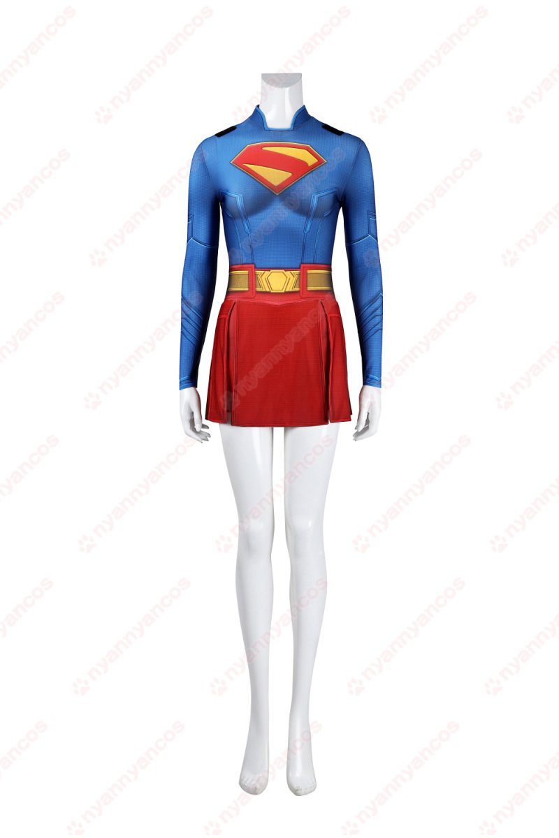 画像5: 高品質 実物撮影 スーパーガール Supergirl  2025映画 スーパーマン：レガシー  全身タイツ 風  コスチューム コスプレ衣装 (5)