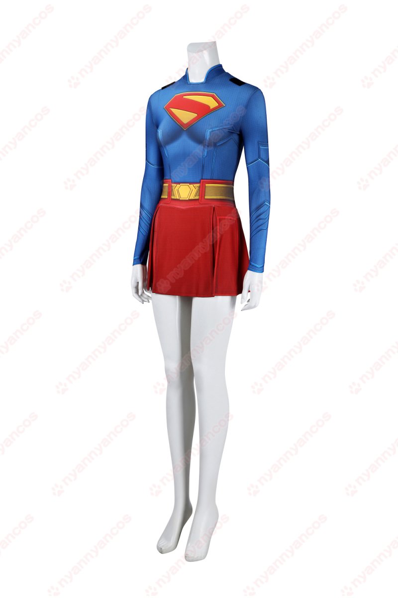 画像6: 高品質 実物撮影 スーパーガール Supergirl  2025映画 スーパーマン：レガシー  全身タイツ 風  コスチューム コスプレ衣装 (6)