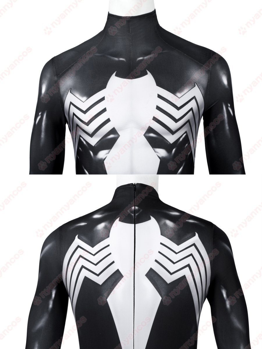 画像8: 高品質 実物撮影 ピーター・パーカー スパイダーマン 2 Spider-Man 2  全身タイツ 風 コスプレ衣装  コスチューム (8)