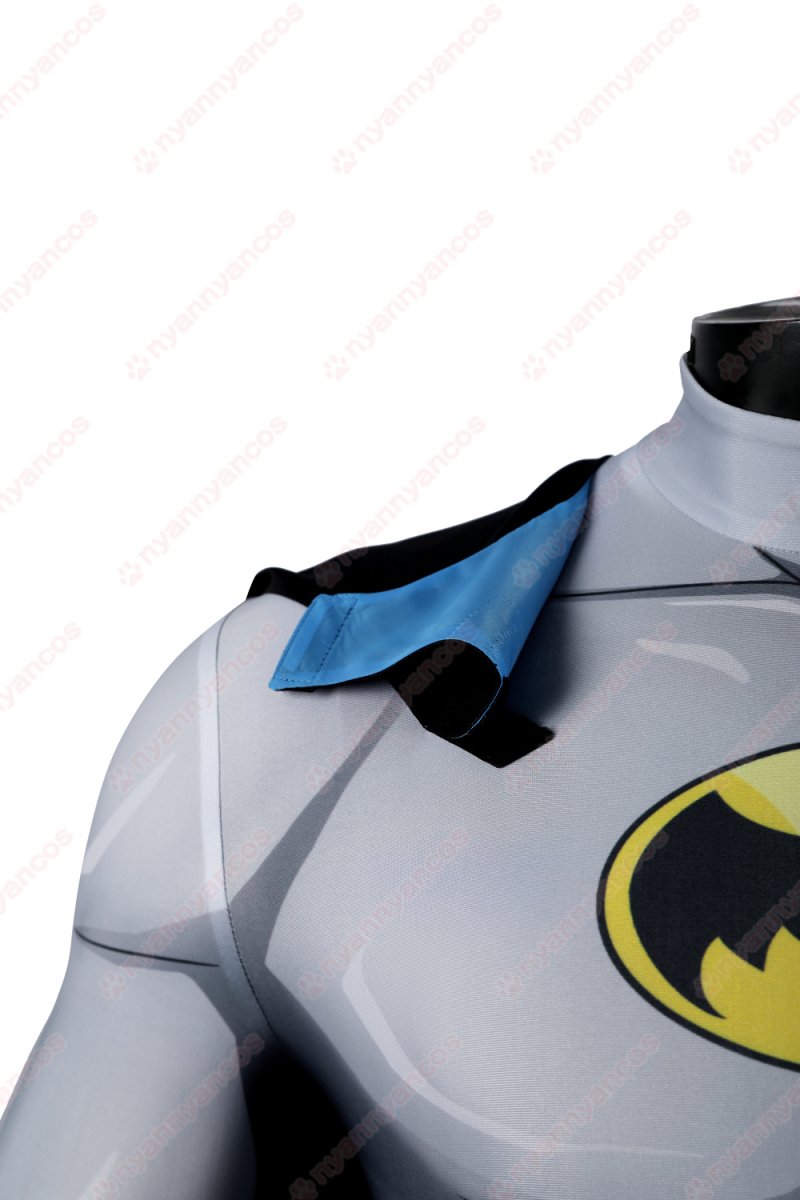 画像10: 高品質 実物撮影 ザ・バットマン  全身タイツ 風 コスプレ衣装  コスチューム (10)