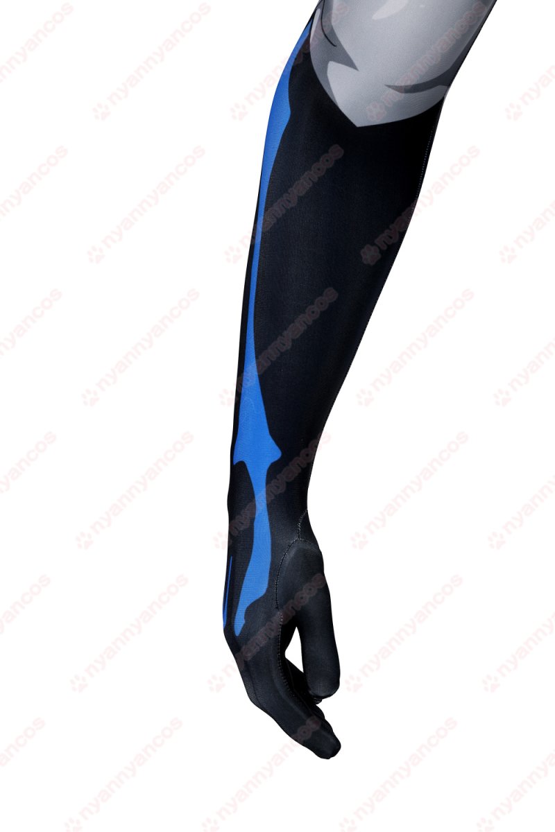 画像12: 高品質 実物撮影 ザ・バットマン  全身タイツ 風 コスプレ衣装  コスチューム (12)