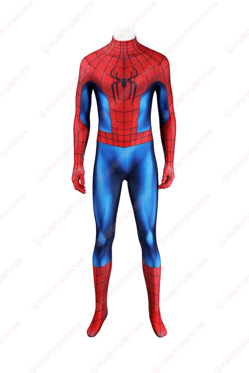 画像3: 高品質 実物撮影 ピーター・パーカー スパイダーマン：ブランド・ニュー・デイ  Spider-Man  全身タイツ 風 コスプレ衣装  コスチューム (3)