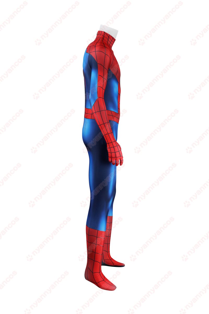 画像5: 高品質 実物撮影 ピーター・パーカー スパイダーマン：ブランド・ニュー・デイ  Spider-Man  全身タイツ 風 コスプレ衣装  コスチューム (5)