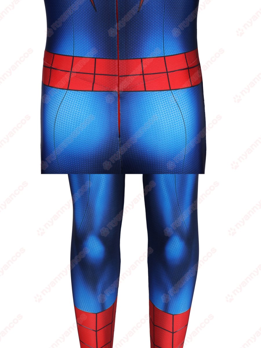 画像10: 高品質 実物撮影 子供Ver ピーター・パーカー スパイダーマン：ブランド・ニュー・デイ  Spider-Man  全身タイツ 風 コスプレ衣装  コスチューム (10)