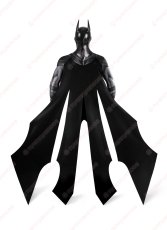 画像2: 高品質 実物撮影 アブソリュート・バットマン 絶対バットマン ブルース・ウェイン  全身タイツ 風 コスプレ衣装  コスチューム (2)