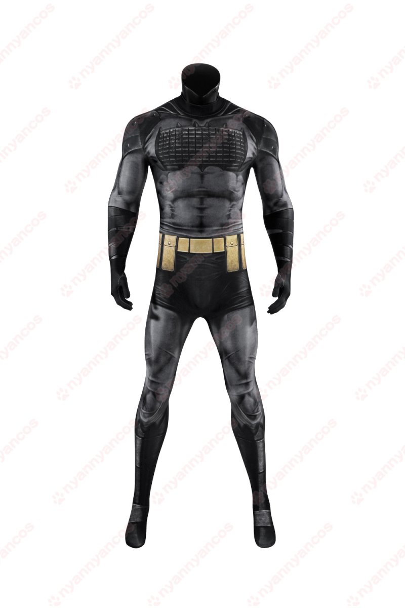 画像7: 高品質 実物撮影 アブソリュート・バットマン 絶対バットマン ブルース・ウェイン  全身タイツ 風 コスプレ衣装  コスチューム (7)
