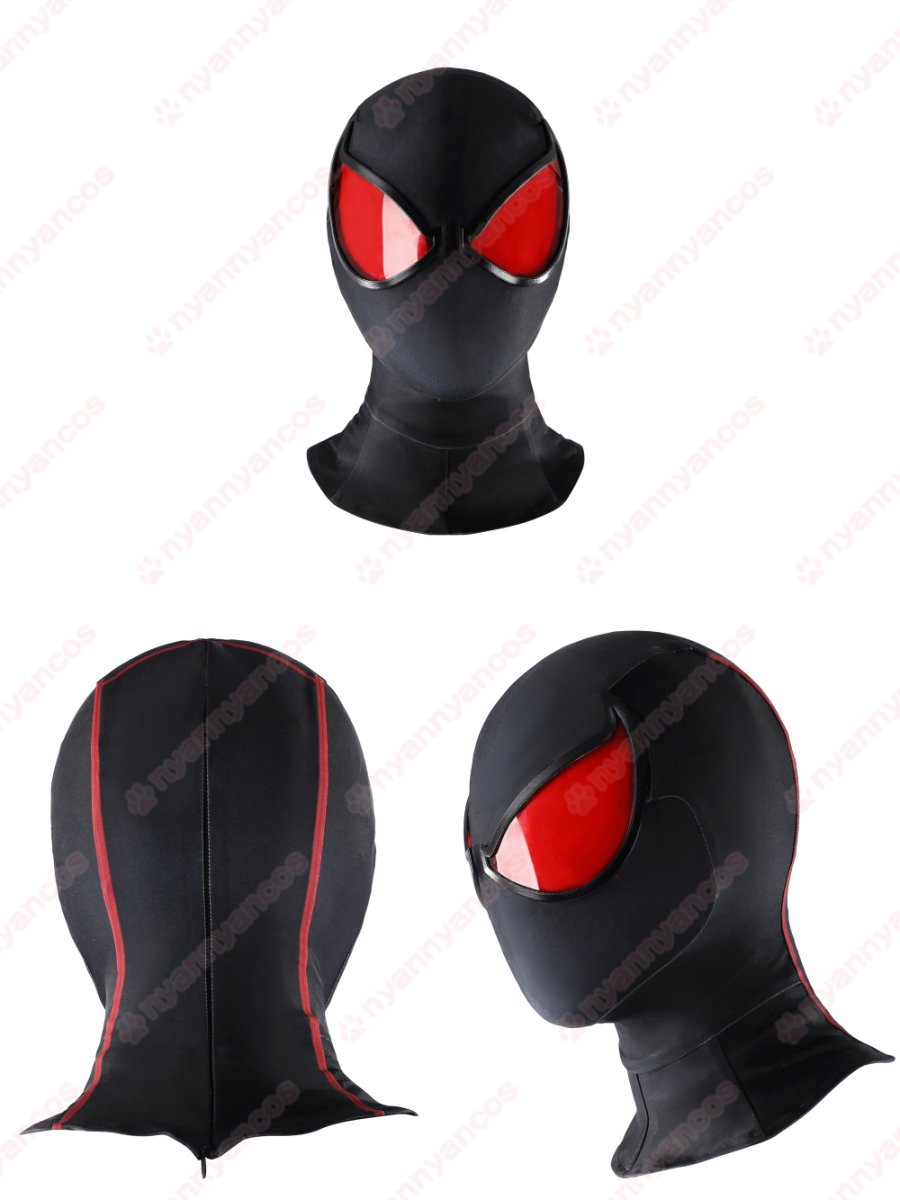 画像15: 高品質 実物撮影 スカーレットスパイダー スーツ スパイダーマン   Spider-Man  全身タイツ 風 コスプレ衣装  コスチューム (15)