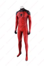 画像4: 高品質 実物撮影 スカーレットスパイダー スーツ スパイダーマン   Spider-Man  全身タイツ 風 コスプレ衣装  コスチューム (4)