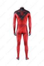 画像6: 高品質 実物撮影 スカーレットスパイダー スーツ スパイダーマン   Spider-Man  全身タイツ 風 コスプレ衣装  コスチューム (6)