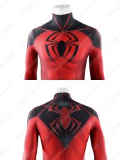 画像8: 高品質 実物撮影 スカーレットスパイダー スーツ スパイダーマン   Spider-Man  全身タイツ 風 コスプレ衣装  コスチューム (8)