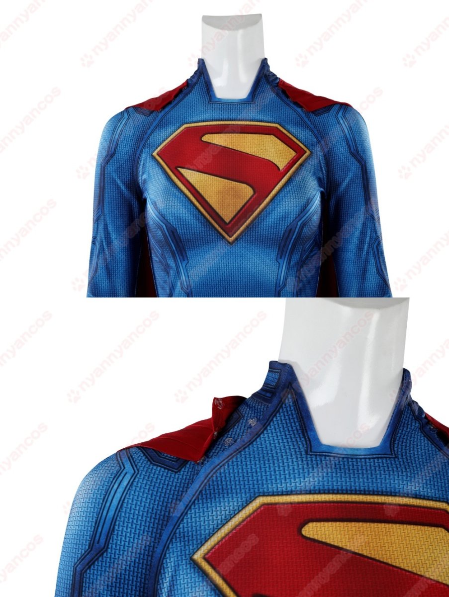画像13: 高品質 実物撮影  カラ・ゾー＝エル  スーパーガール Supergirl  風  コスチューム コスプレ衣装 (13)