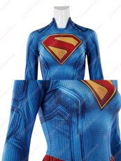 画像15: 高品質 実物撮影  カラ・ゾー＝エル  スーパーガール Supergirl  風  コスチューム コスプレ衣装 (15)